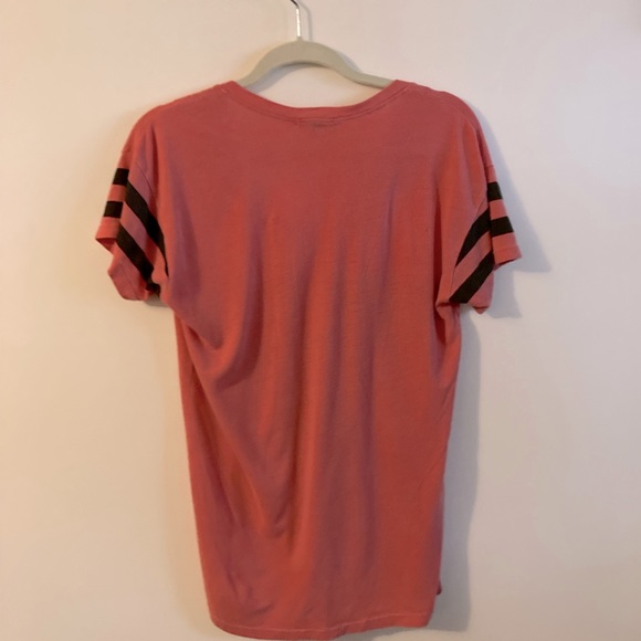 Truly Madly Deeply Vintage Orange New York F*ing City Baseball Tee Size XS - Picture 2 of 4